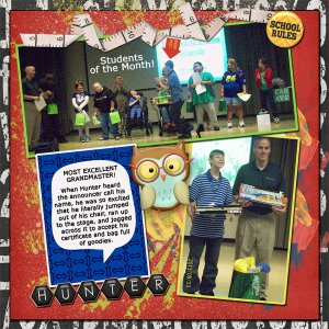0913 Student of the Month!