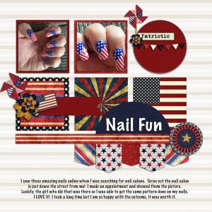Patriotic Nails