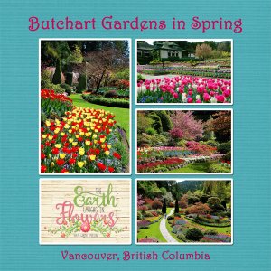 Butchart Gardens in Spring