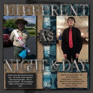 As Different as Night and Day