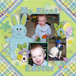 Xander's First Easter
