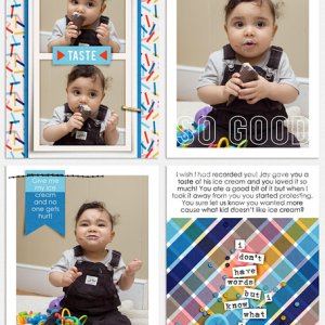 Baby Jordan spread 30 right