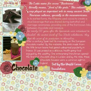 History of cocoa