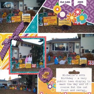 Birthday Lawn Decor