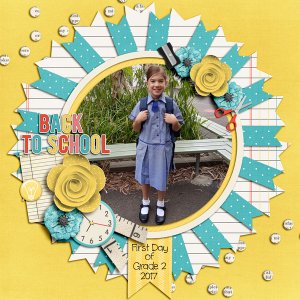First Day of Grade 2 2017
