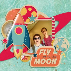 Fly me to the moon