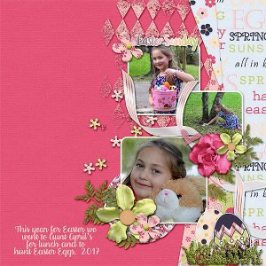 Maycie's Easter 2017