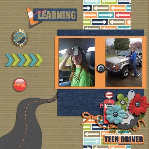 Driving!