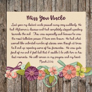 Miss You Uncle