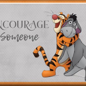 Encourage someone