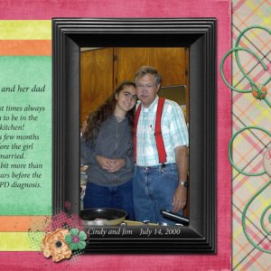 A girl and her dad