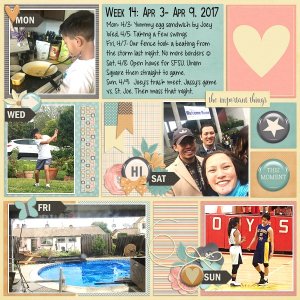 Week 14: Apr 3- Apr 9