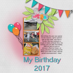 My Birthday 2017