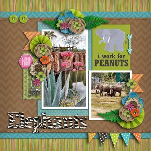 Elephants (right side)