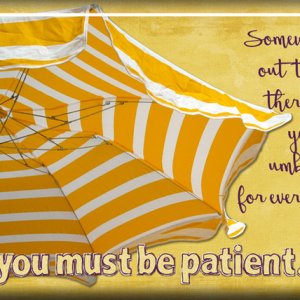 ATC 2017-76 A Yellow Umbrella