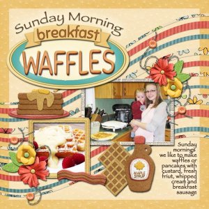 Sunday Morning Waffles