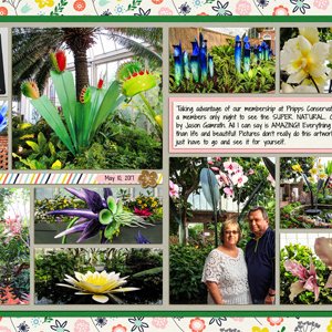 Glass Exhibit at Phipps Conservatory