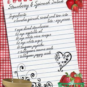 Strawberry and Spinach Salad