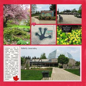 Niagara Parks Botanical Garden, right side