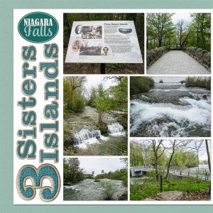 Three Sisters Island, Niagara Falls, NY, left side