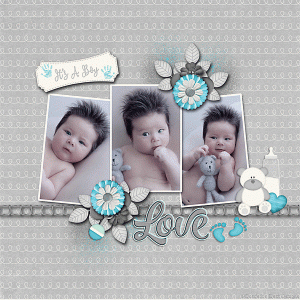 Tickled Blue