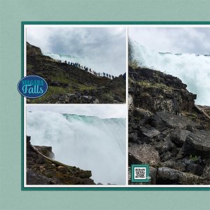 Niagara Falls Observation Tower views, left side