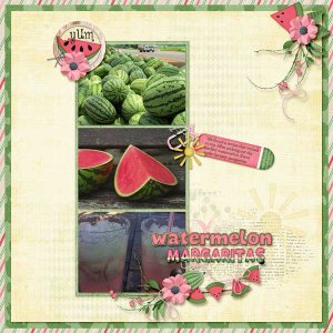 Watermelon margaritas