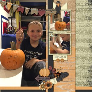 Pumpkin Carving Left