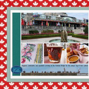 Niagara Falls, Day 2 - Lunch, left side
