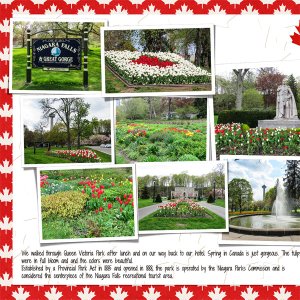 Niagara Falls, Day 2 - Queen Victoria Park