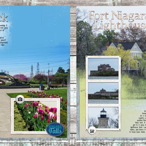 Niagara Falls, Day 3 - Floral Clock and Lighthouse