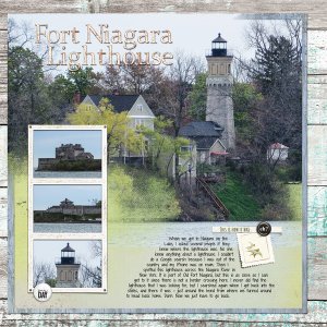 Niagara Falls, Day 3 - Floral Clock and Lighthouse, right side
