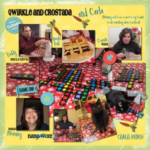 Qwirkle and Crostada