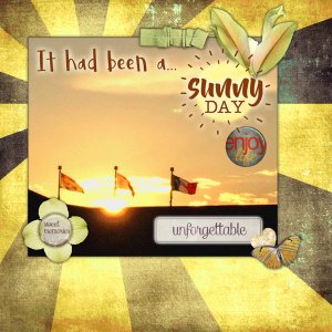 It Had Been a Sunny Day