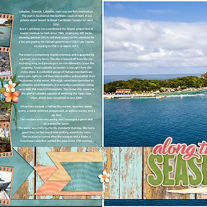 On Labadee...