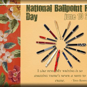 ATC 2017-92 National Ballpoint Pen Day