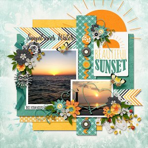 Sunset over Water