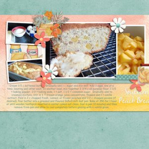Southern Peach Bread