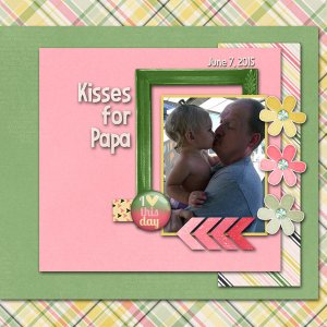 Kisses for Papa