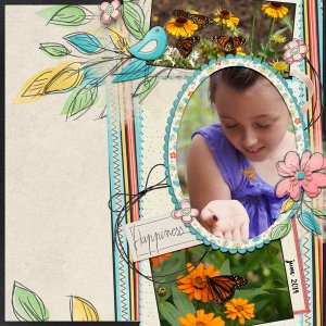 catching butterflies