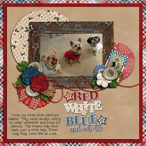 Red White Blue and Cute Too