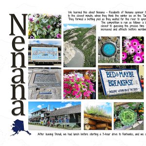 Nenana, AK, left side