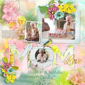 My Mom's 87th B'day