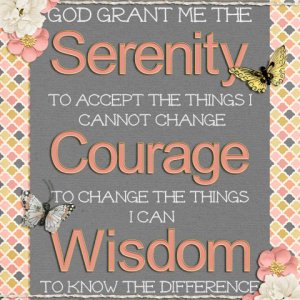 Serenity Prayer Wall Hanging