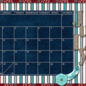 July Sum-Up Calendar