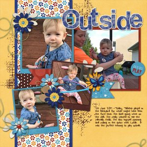 Outside