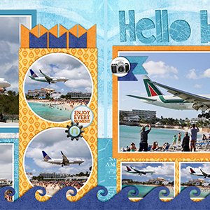 Planes Landing- Maho Beach, St. Maarten