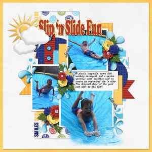 Slip n Slide fun
