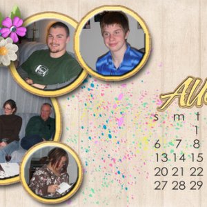August 2017 Calendar