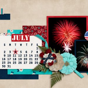 July 2017 Desktop Calendar